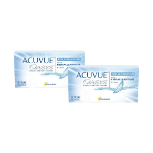 安視優〈歐舒適〉散光二週拋隱形眼鏡【6片裝】2盒