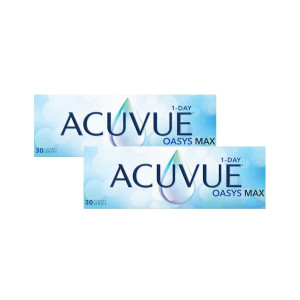 安視優〈歐舒適極潤〉高透氧矽水膠隱形眼鏡【30片裝】2盒