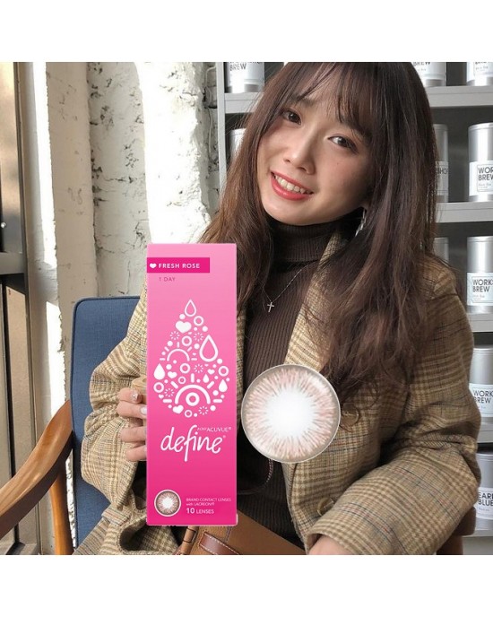 安視優〈睛漾花眸〉彩色日拋隱形眼鏡【10片裝】6盒送2盒共8盒