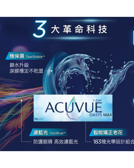 安視優〈歐舒適極潤〉高透氧矽水膠隱形眼鏡【30片裝】2盒