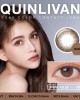 QUINLIVAN慕〈微美瞳〉彩色日拋隱形眼鏡【10片裝】(大地棕)