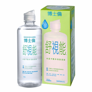 博士倫舒視能水漾平衡保養液【300ML】