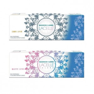 博士倫〈蕾絲暮光〉彩色日拋隱形眼鏡【10片裝】2盒
