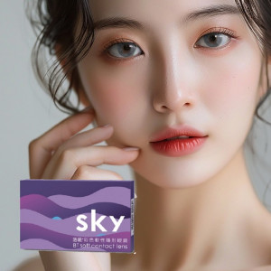 浩視〈煙花系列〉彩色月拋隱形眼鏡【1片裝】5盒送1盒共6盒