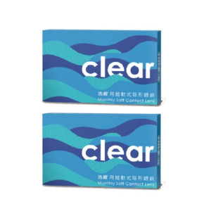 浩視月拋軟式隱形眼鏡【1片裝】2盒