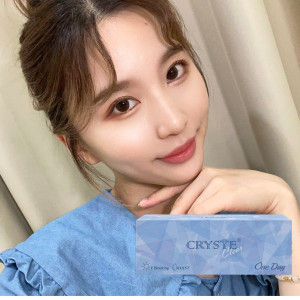 晶瞳〈CRYSTE〉透明日拋隱形眼鏡【30片裝】5盒送1盒共6盒