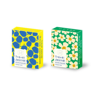 OPT〈旅行日記〉彩色月拋拋隱形眼鏡【1片裝】2盒