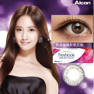 愛爾康FRESHLOOK®〈睛艷〉彩色日拋隱形眼鏡【10片裝】2盒