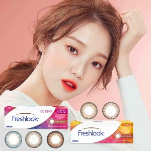 愛爾康FRESHLOOK®〈小星瞳系列〉彩色日拋隱形眼鏡【10片裝】6盒送2盒共8盒