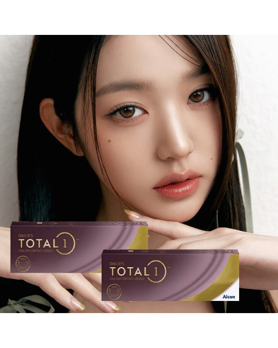 愛爾康DAILIES TOTAL1〈全涵氧〉日拋隱形眼鏡【30片裝】2盒