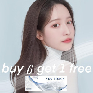 星漾水藍每日拋隱形眼鏡【30片裝】6盒送1盒共7盒