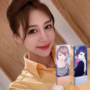菲士康〈插畫〉彩色日拋隱形眼鏡【10片裝】5盒送1盒共6盒