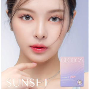 GEO〈Sunset〉彩色隱形眼鏡【1片裝】2盒