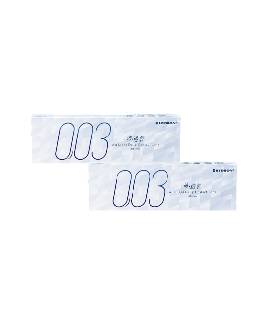 海昌〈003〉薄透氧日拋隱形眼鏡【30片裝】2盒