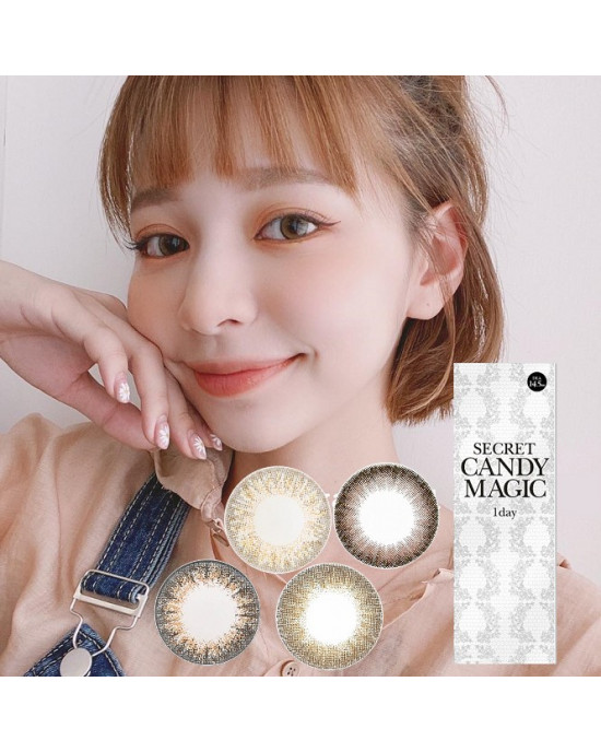 CandyMagic彩色日拋隱形眼鏡【10片裝】6盒送2盒共8盒
