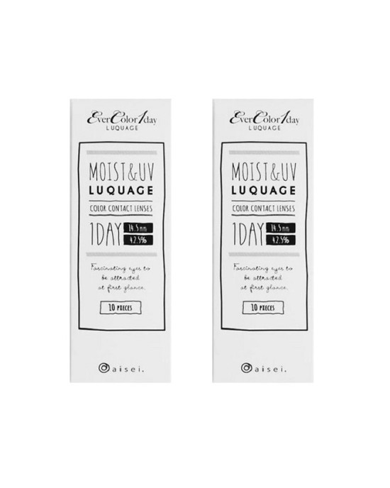 EverColor艾薇卡〈時髦系列〉彩色日拋隱形眼鏡【10片裝】2盒