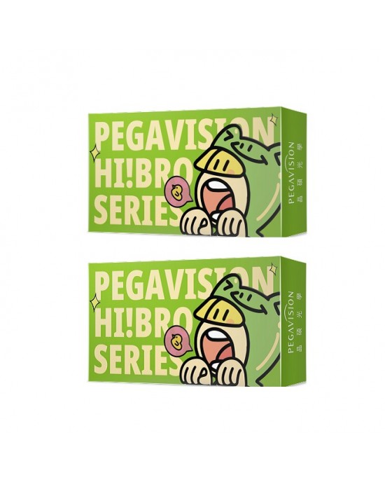 晶碩〈HI BRO〉彩色月拋隱形眼鏡【2片裝】2盒