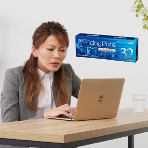 實瞳〈京櫻〉EDOF多焦日拋隱形眼鏡【32片裝】2盒