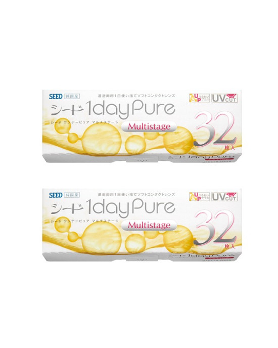 實瞳〈京櫻雙焦〉日拋隱形眼鏡【32片裝】2盒