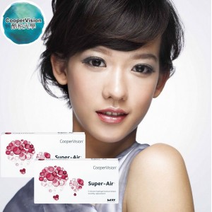 酷柏〈優氧〉高透氧矽水膠隱形眼鏡【1片裝】6盒