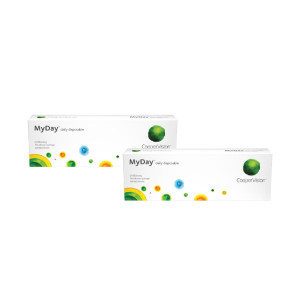 酷柏〈MyDay® 美怡天〉矽水膠日拋【30片裝】2盒