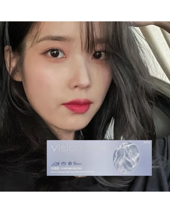 愛能視〈水涵亮〉矽水膠日拋隱形眼鏡【30片裝】2盒