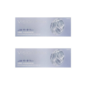 愛能視〈水涵亮〉矽水膠日拋隱形眼鏡【30片裝】2盒