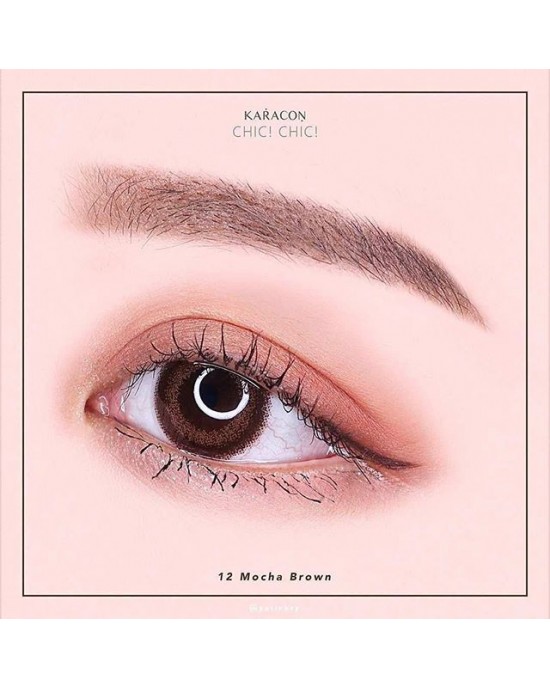 Karacon CHIC!CHIC!卡拉瞳彩色日拋38%拋隱形眼鏡【10片裝】2盒