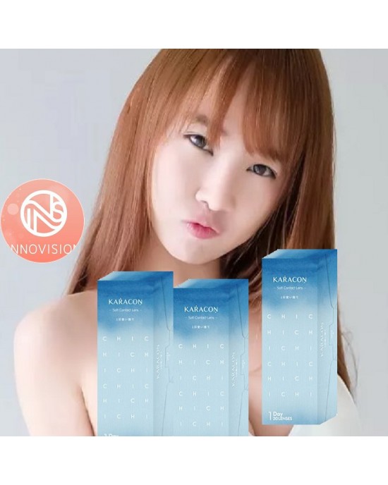 KARACON 38%one day 卡拉瞳日拋隱形眼鏡【30片裝】7盒送1盒共8盒