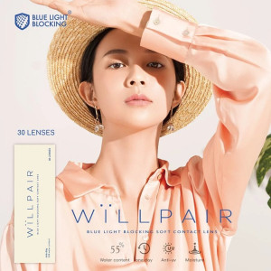 WiLLPAIR維樂配濾藍光透明日拋【30片裝】6盒送1盒共7盒