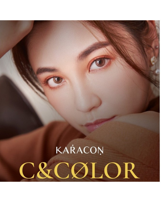 Karacon CHIC!CHIC!卡拉瞳彩色月拋隱形眼鏡【1片裝】6盒送2盒共8盒