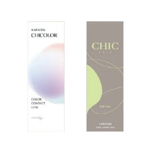 Karacon CHIC!CHIC!卡拉瞳彩色日拋38%拋隱形眼鏡【10片裝】2盒