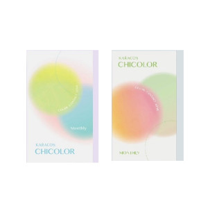 Karacon CHIC!CHIC!卡拉瞳彩色月拋隱形眼鏡【1片裝】2盒