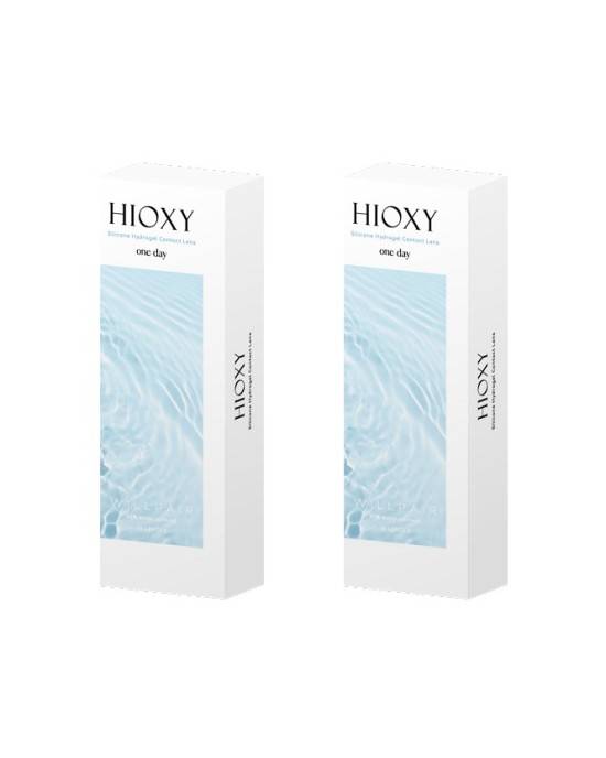 WiLLPAIR維樂配矽水膠透明日拋【20片裝】2盒