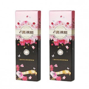 高視能〈浪漫〉彩色日拋隱形眼鏡【10片裝】2盒
