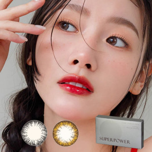 視茂睛靈〈超能力〉彩色月拋隱形眼鏡【1片裝】2盒